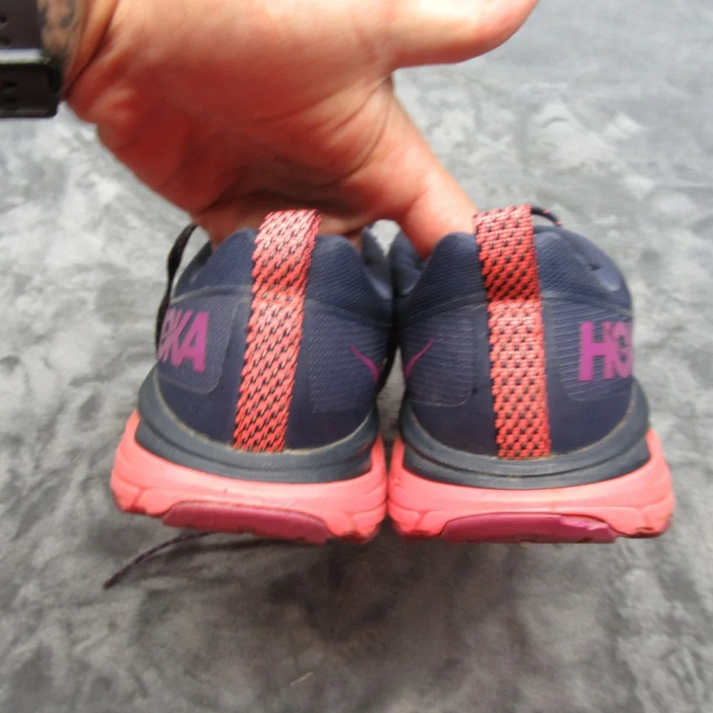 Hoka Running Shoes Womens 9 B Blue Challenger ATR 6 Lightweight Lace-Up Athletic